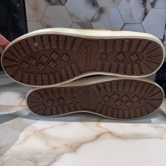 Timberland Women’s Light Suede Leather Lace Up Dausette Sneaker Boots Size 10 - Picture 12 of 12